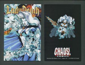 Lady Death: The Odyssey  #1 #2  #3  #4 (SET)  NM  1996