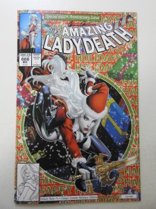 Lady Death: Unholy Ruin #1 Creepy Crawler Holidays Edition NM ! Signed W/ COA!