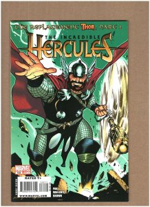 Incredible Hercules #132 Marvel 2009 Greg Pak Replacement Thor pt.1 NM- 9.2