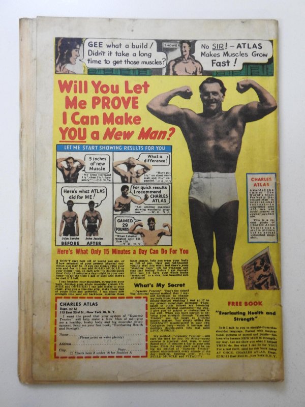 Mary Marvel #8 (1946) VG Condition! Centerfold wrap detached bottom staple