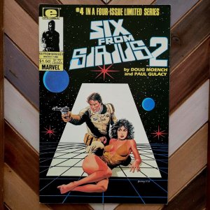 SIX From SIRIUS #4 (Marvel/Epic 1984) Series Finale ft GHOST MAKERS! DOUG MOENCH