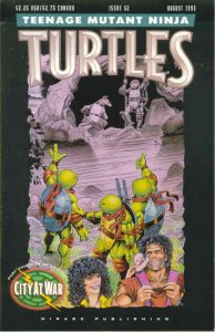 Teenage Mutant Ninja Turtles (1st Series) #62 VF/NM ; Mirage | City At War 13 La