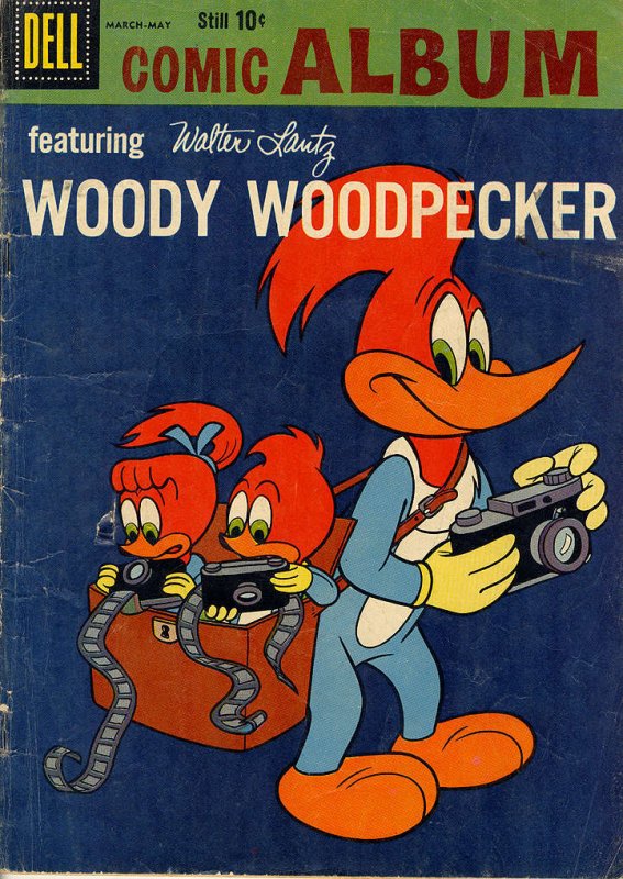 Comic Album #5 GD ; Dell | low grade comic March 1959 Woody Woodpecker
