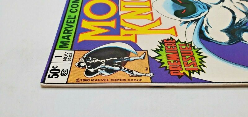 Moon Knight #1 ORIGIN OF MOON KNIGHT-1ST APP. OF BUSHMAN AND KHONSHU- VF/NM