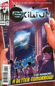 EXILIUM Comic Issue 4 — Alterna Comics Newsprint Paper VF+ Space Science Fiction