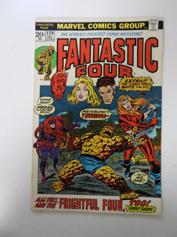 Fantastic Four #129 (1972) FN/VF condition