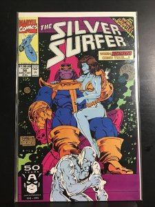 Silver Surfer #56 Direct Marvel Comics 1991 Infinity Gauntlet Crossover 7.5