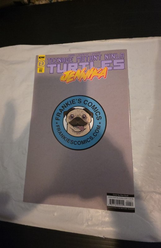 TMNT: Jennika #2 Frankies Comics Cover B (2020) virgin trade