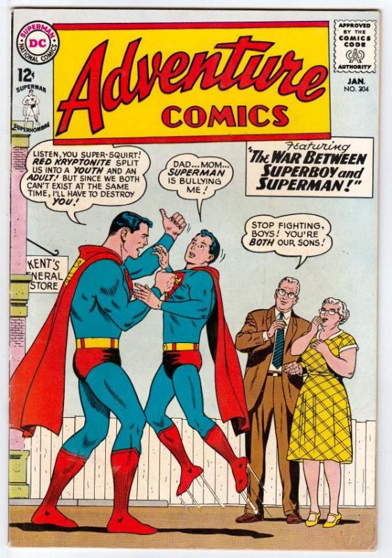 Adventure Comics #304 (Jan-63) VF+ High-Grade Superboy, Legion of Super-Heroe...