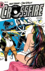 Crossfire (Eclipse) #14 GD ; Eclipse | low grade comic Mark Evanier/Dan Spiegle