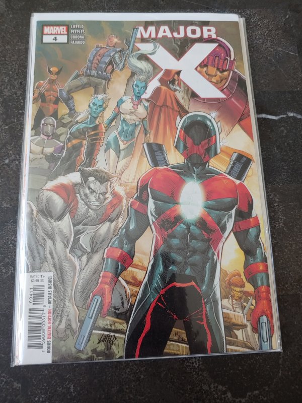 Major X #4 (2019) LIEFELD COVER