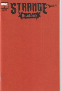 Strange Academy Blood Hunt # 1 Blood Red Variant Cover NM Marvel 2024 [Y2]