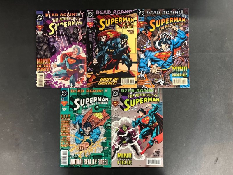 Superman Dead Again! (1994) Complete VF/NM (9.0) Set