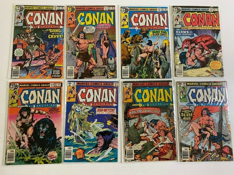 Conan the Barbarian lot 25 different from #90-120 avg 5.0 VG FN (1978-81)