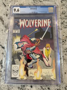 Wolverine # 3 CGC Graded 9.6 Marvel Comic Book Hulk Silver Samurai X-Men JH24