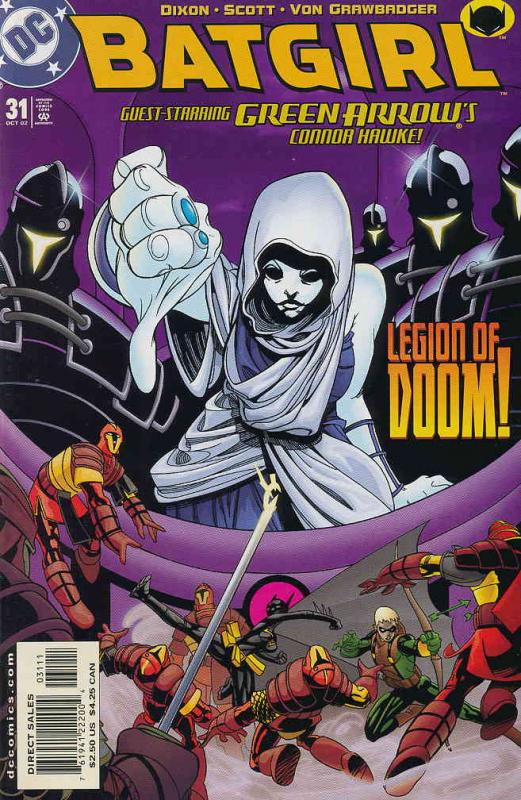Batgirl #31 VF/NM ; DC | Connor Hawke Chuck Dixon Thumbs Down