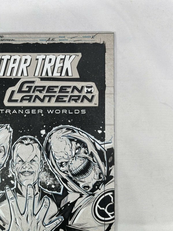 Star Trek Green Lantern Stranger Worlds #2 Cover B Artist Edition IDW DC Comics