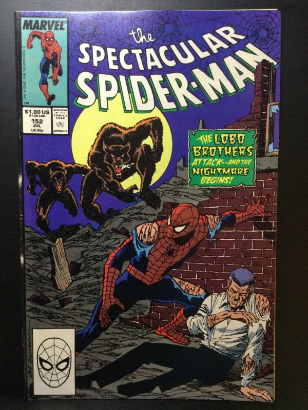 The Spectacular Spider-Man #152 Direct Edition (1989)