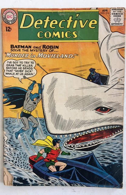 Detective Comics #314 (1963)Reader! C pics bottom staple detched,spine 40% split