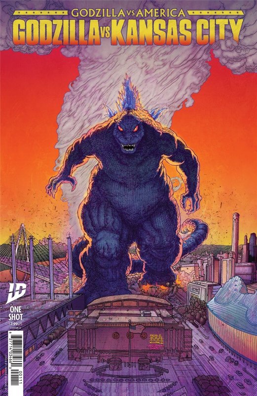 Godzilla Vs. America: Kansas City Cvr A Williams II & Moody IDW Comic Book 2025
