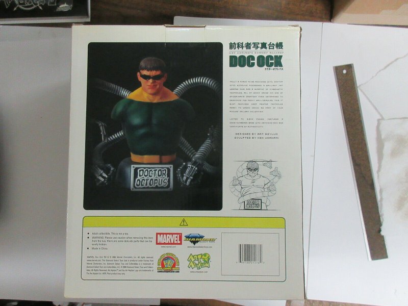 Doc Ock Art Asylum Rogues Gallery Marvel Diamond Select Toys Spider-Man villain