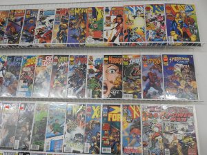 Huge Lot of 120+ Comics W/ Daredevil, Spider-Man, X-Men+ Avg VF- Condition