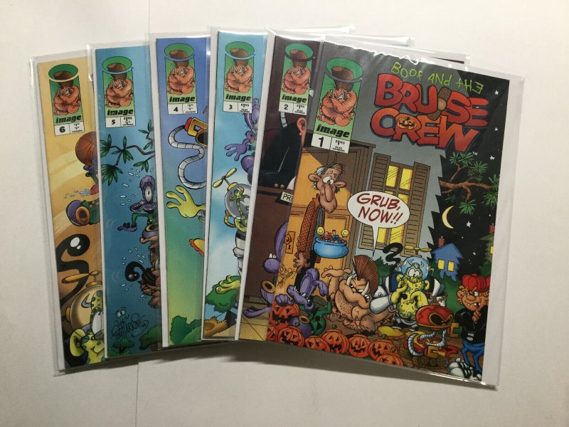 Boof And The Bruise Crew 1-6 1 2 3 4 5 6 Lot Run Very Fine-Near Mint Vf-Nm Image