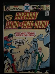 Superboy #214 (1976) - NM High Grade  Beauty! Legion