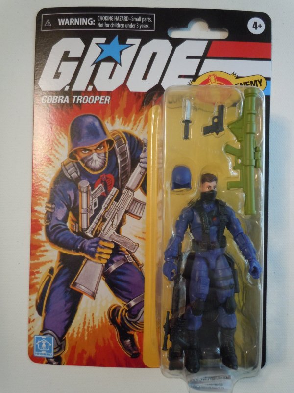 Hasbro G.I. Joe Retro Collection Cobra Trooper 3.75 Inch