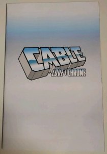 CABLE LOVE AND CHROME #1 MARVEL COMICS 2025 LOGO VARIANT NM
