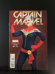 Captain Marvel #1 Cosplay Photo Variant (2016)