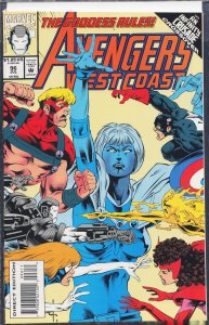 Avengers West Coast #96 (1993) West Coast Avengers / Avengers West Coast