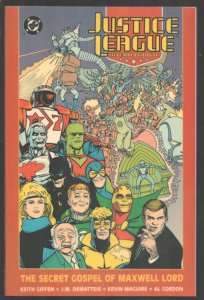 Justice League International 1987-The Secret Gospel Of Maxwell Lord-Batman-...
