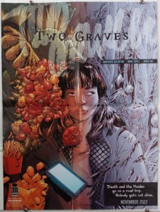 Two Graves Image 2022 Double Sided Folded Promo Poster 18x24 New [FP428] 