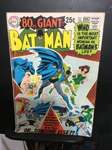 Batman #208 (1969) Midgrade, Poison Ivy, Batwoman, Catwoman FN wow!