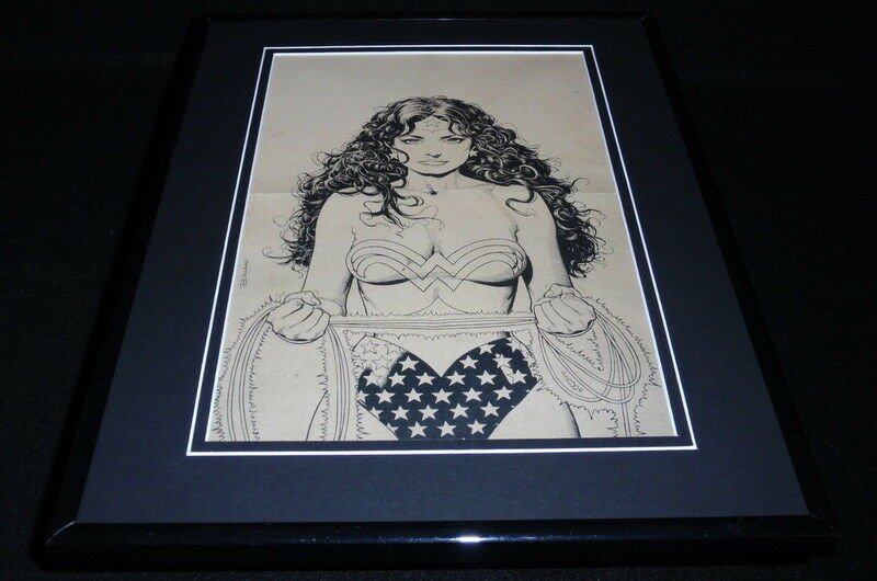 Wonder Woman #63 1992 Framed Cover Sketch Official Reproduction DC