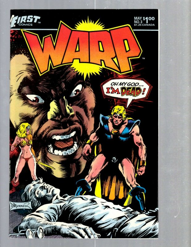 12 First Comics Warp #1 2 3 4 5 6 7 8 9 10 11 12 GK50