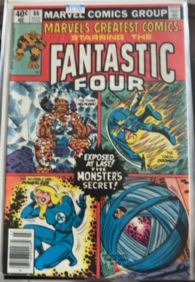 Marvel's Greatest Comics #86 (1980) Fantastic Four 
