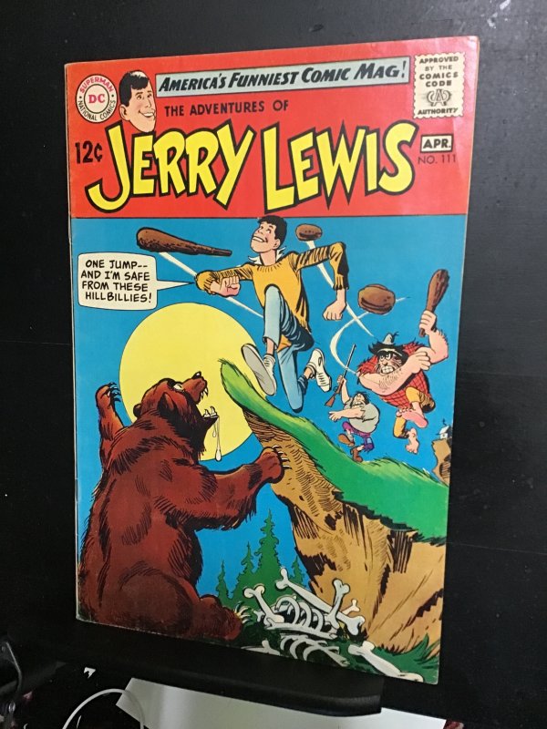 Adventures of Jerry Lewis #111 (1969) VF/NM Hillbillies cover! Wythville CERT!