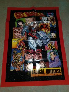 Radical Universe Promo Poster 24 x 36 1994 Radical Comics Todd Nauck, New