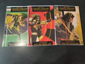 GREEN ARROW THE LONGBOW HUNTERS #1,2 & 3 COMPLETE SET BY MIKE GRELL