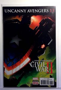 Uncanny Avengers #13 2016 Marvel 9.4 Deadpool Rogue Steve Rogers Human Torch