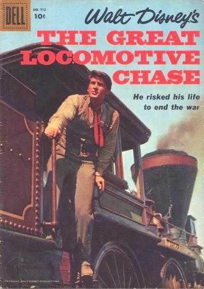 Great Locomotive Chase #1, VG- (Stock photo)