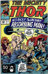 Thor #436 (1966 v1) Titania Absorbing Man FN