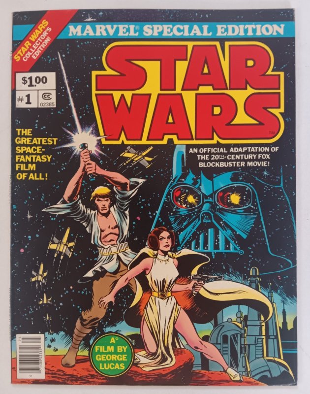 Marvel Special Featuring Star Wars #1 (1977) Treasury Sized Classic! / TEC-485