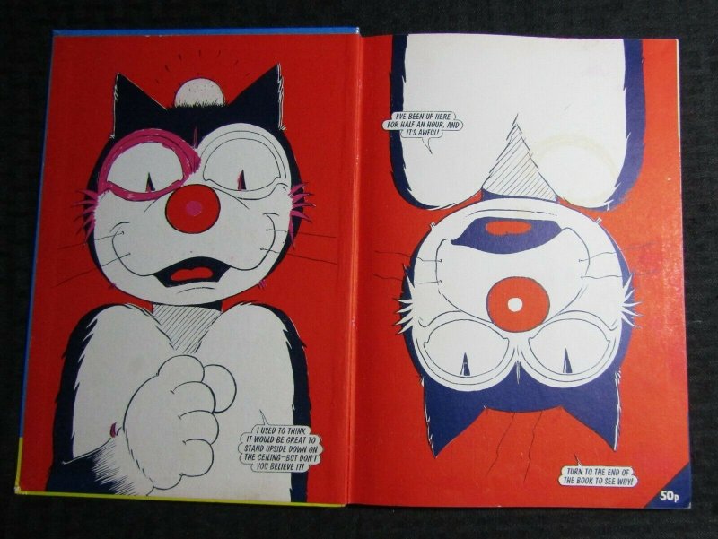 1972 THE DANDY BOOK Korkys Tricky Puppet VG+ 4.5 DC Thomson UK Hardcover