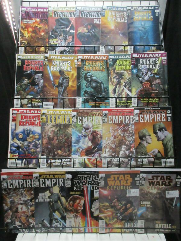 Star Wars Dark Horse Lot of 30Diff from Empire to KOTOR to Rebellion!