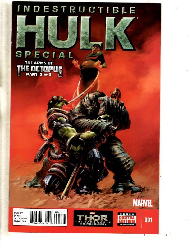 3 Marvel Comics Inhumanity # 1 + Indestructible Hulk # 1 + Dark Avengers #13 J89