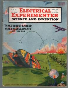 Electrical Experimenter 12/1918-Gernsback-WWI-Super tank-historic-FN