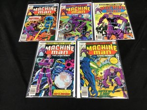 5PC MACHINE MAN LOT (VF/F-VF/NM) #1-5!! 1978